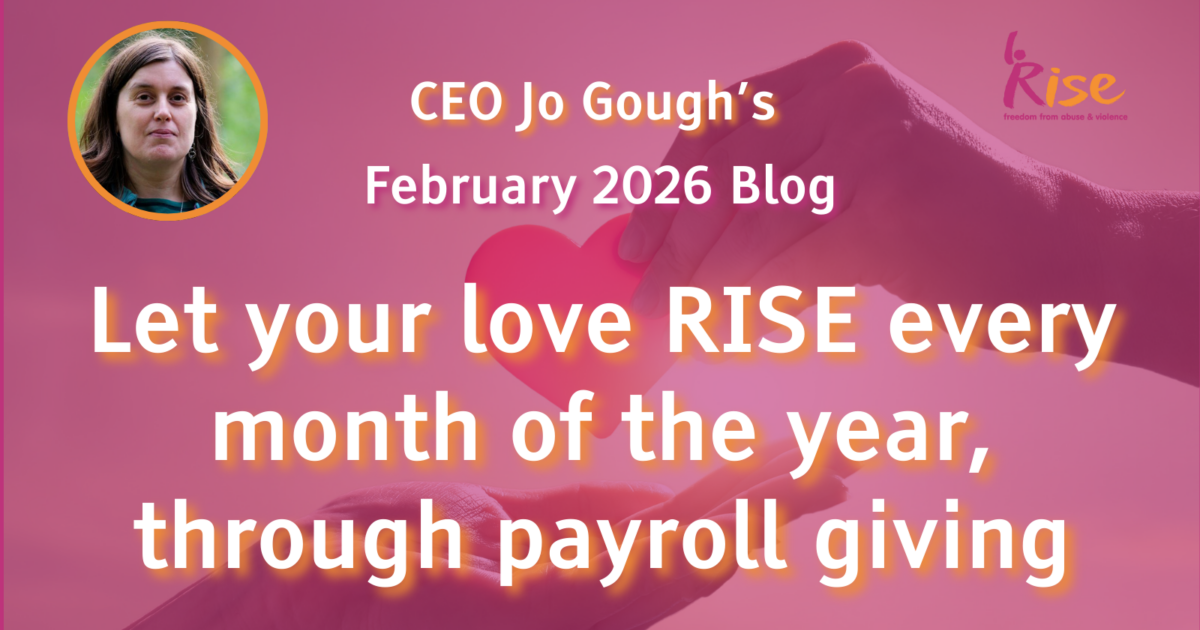 Enjoy Rise Let your love RISE every month of the year, through payroll giving | RISE