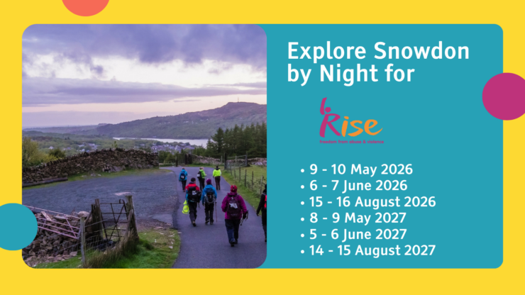 RISE Challenge Events Snowdon by night